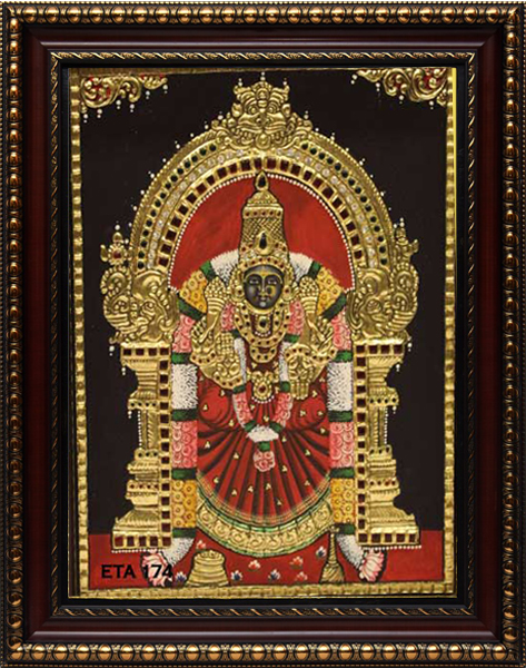 Padmavathi Tanjore Painting
