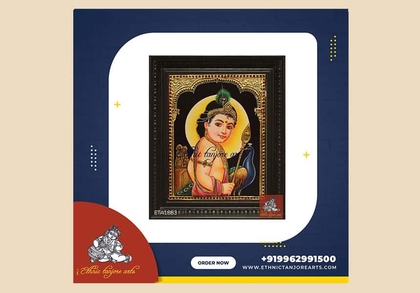 Best Lord Murugan Tanjore Paintings Art Collection 2022