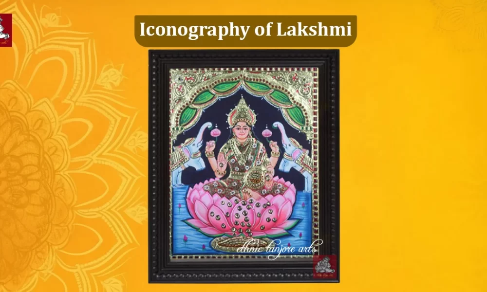 Lakshmi Tanjore painting