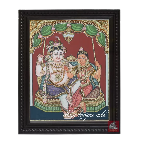 Antique reproductions Radha Krishna Painting